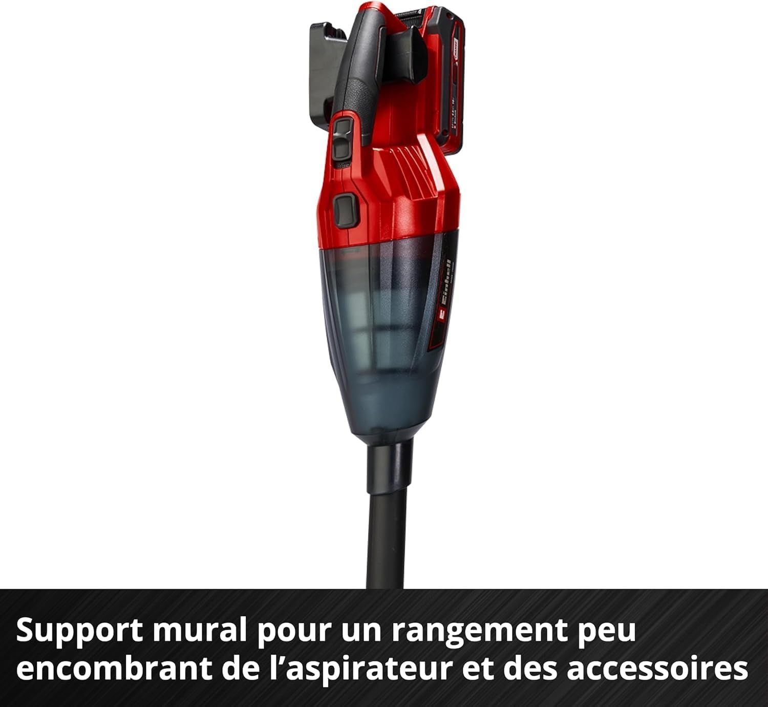 Aspirateur à main sans fil 18V, Rood Zwart, Taille M - 31% de remise