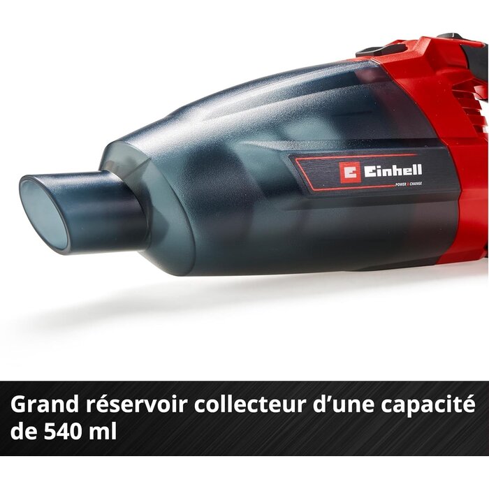 Aspirateur à main sans fil 18V, Rood Zwart, Taille M - 31% de remise