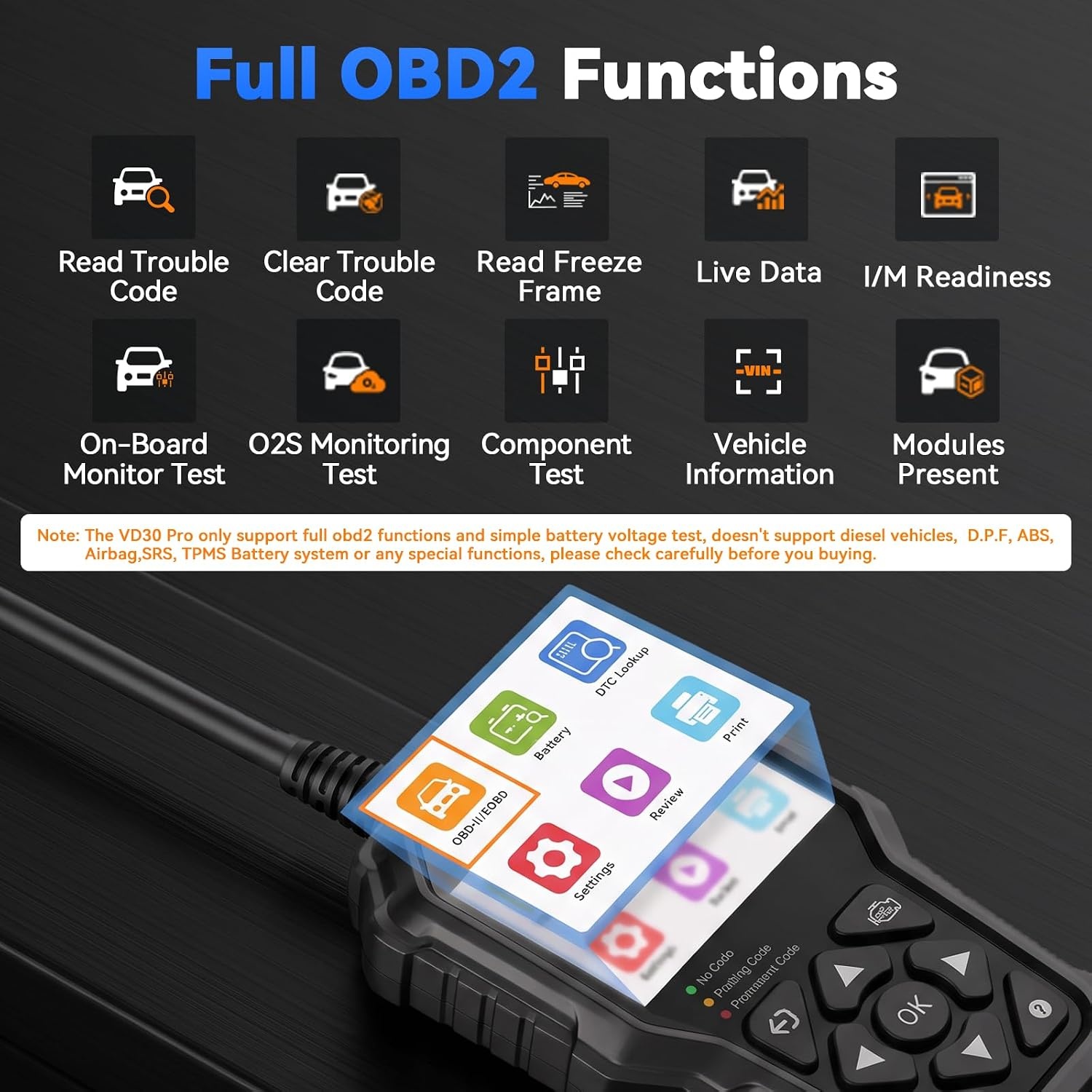 Valise de diagnostic OBD2 multimarque - 33% de remise immédiate