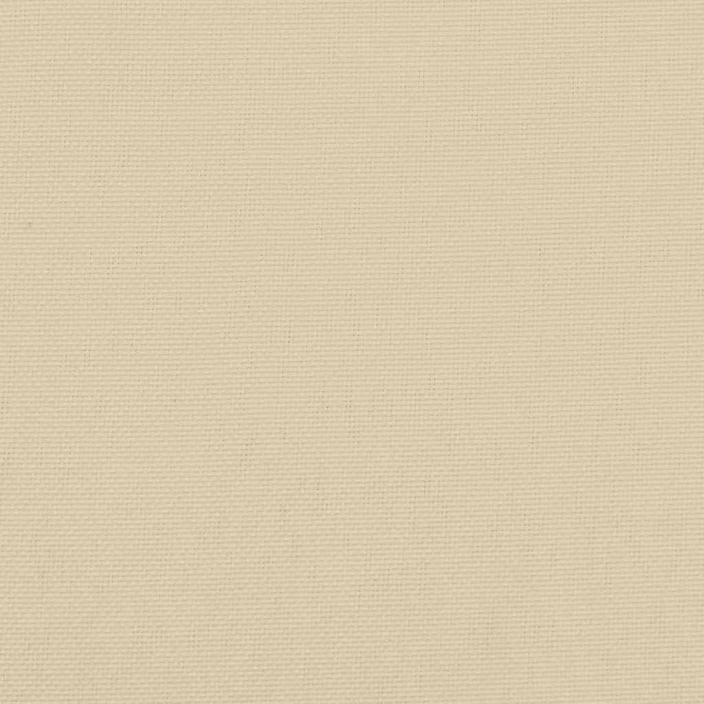 Coussin d'assise rond 100 cm beige - 33% de remise