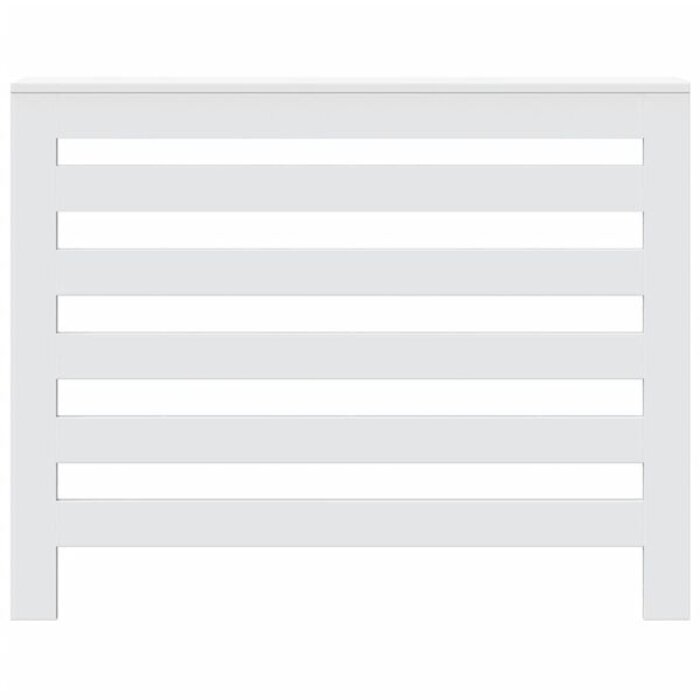 Cache-radiateur design blanc 104x20x82 cm - 33% de remise