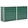 Jardinière surélevée en acier vert 160x40x77 cm - 33% de remise