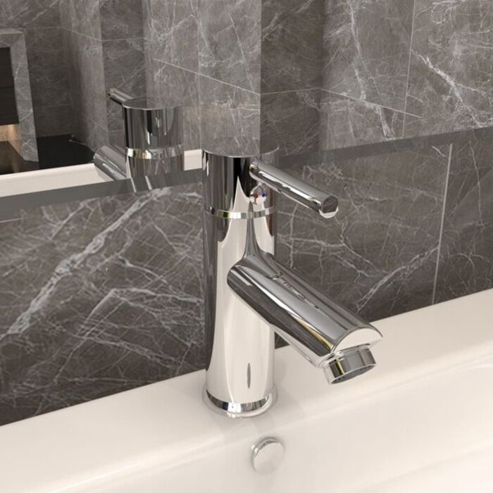 Mitigeur de lavabo chromé 130x176 mm - 32% de remise