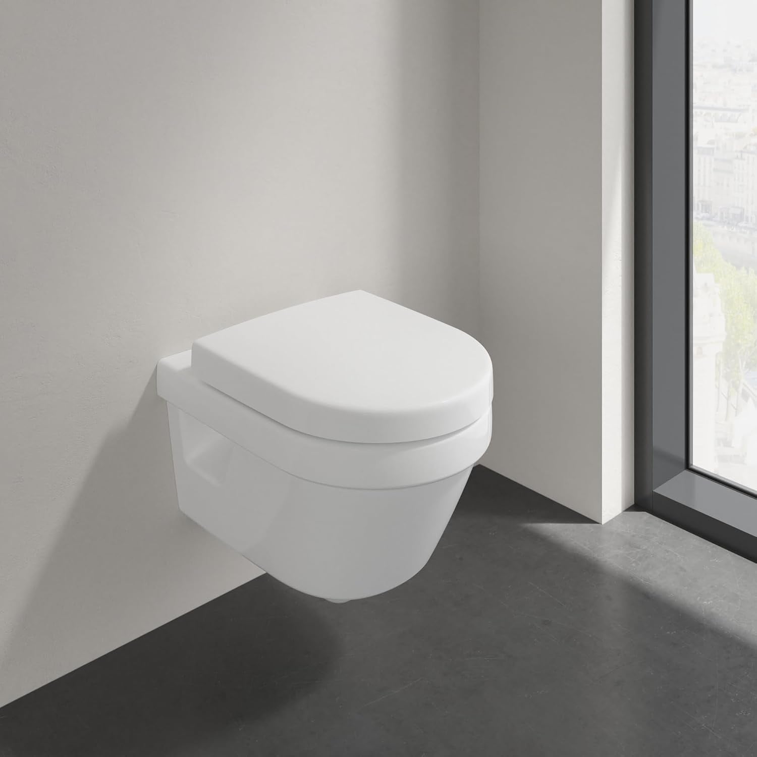 Abattant WC compact Architectura en D - 35% de remise