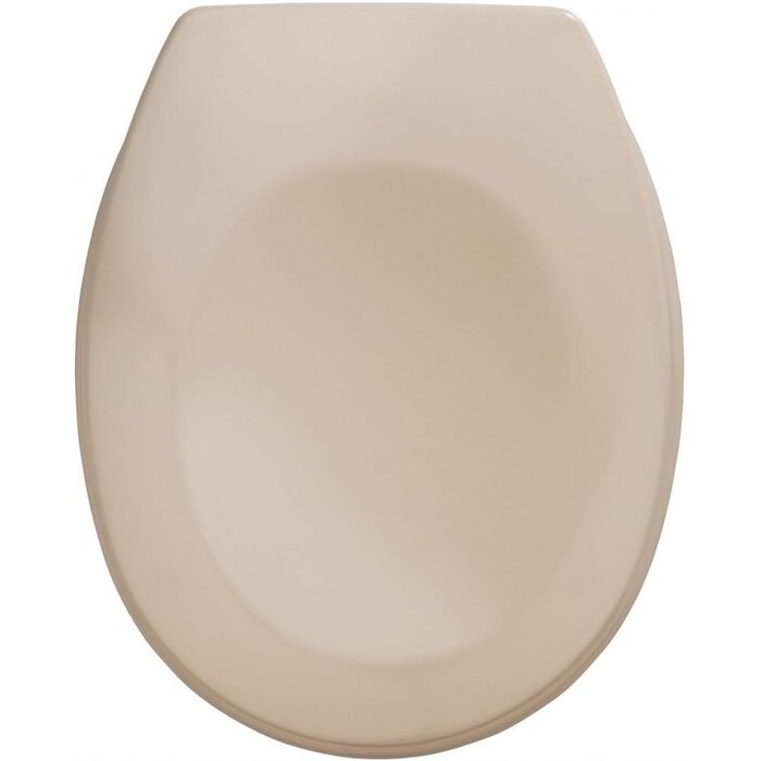 Abattant WC Duroplast Beige Bergamo - Fixation Inox - 27% de remise