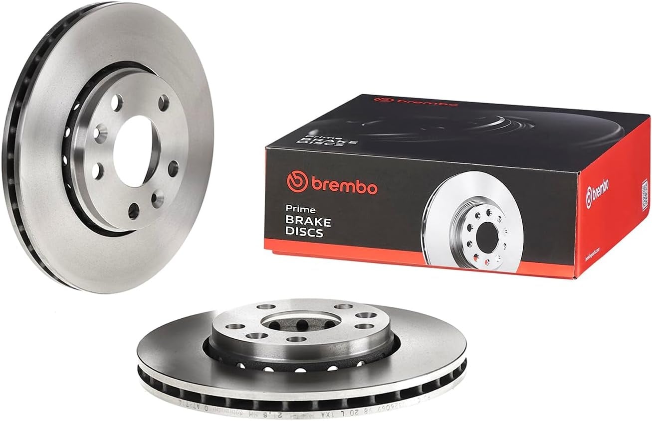 Jeu de 2 disques de frein ventilés 280 mm - Haute teneur en carbone - 34% remise