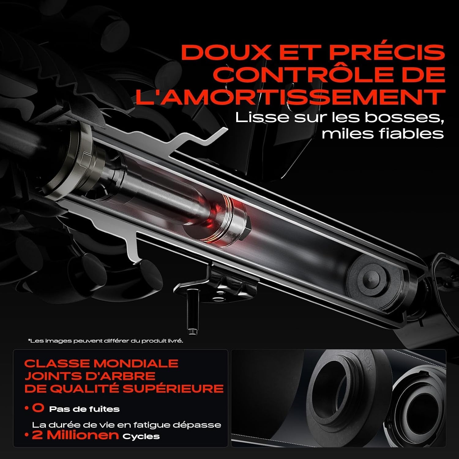 2 Amortisseurs avant pour Mercedes Classe E et CLS - 34% de remise