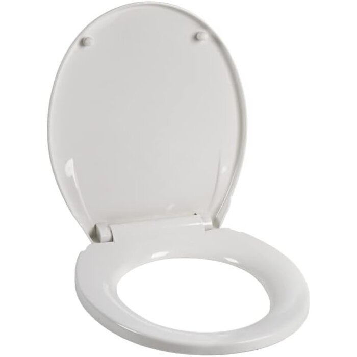 Abattant WC universel blanc fermeture douce - 29% de remise