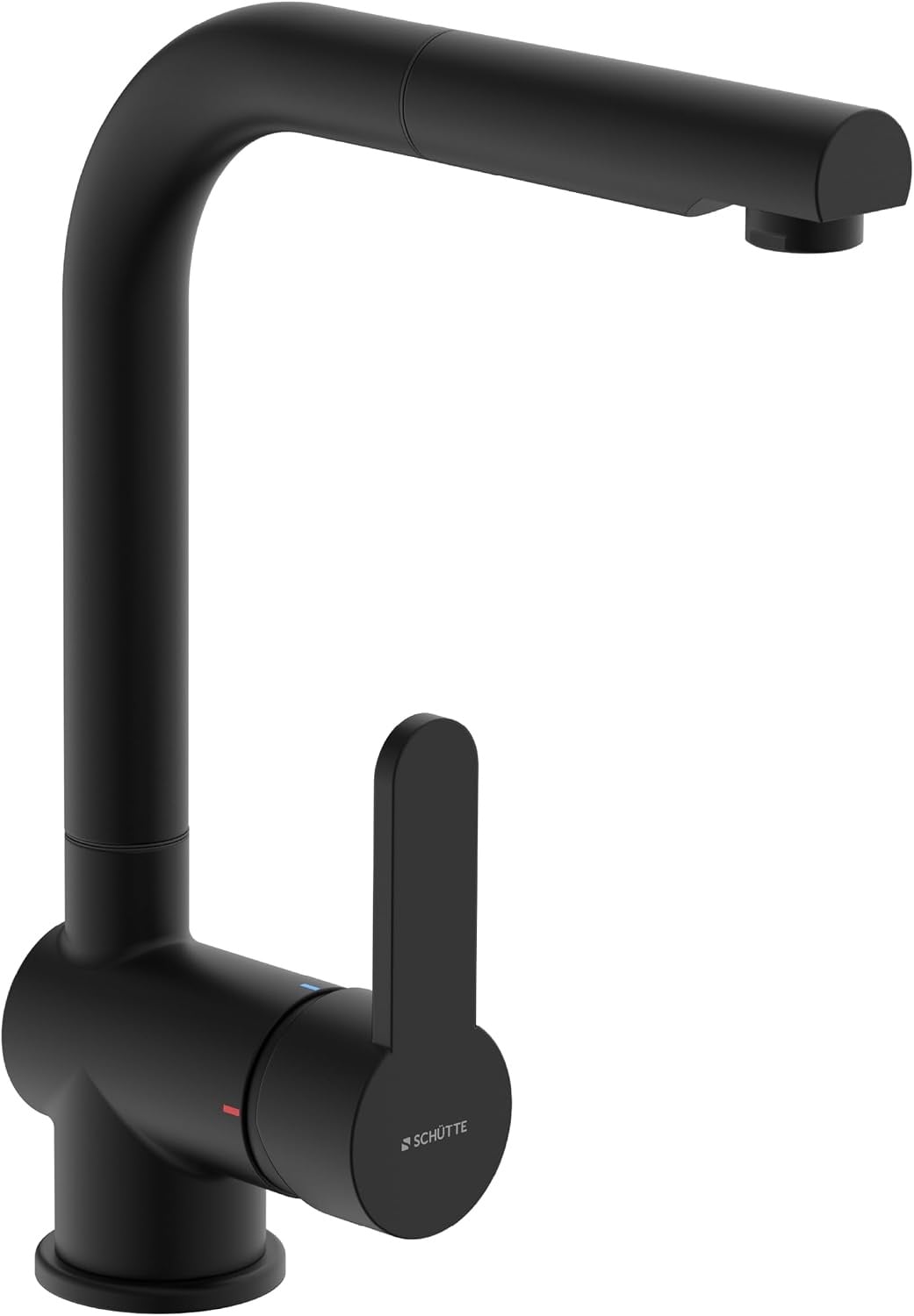 Mitigeur de cuisine avec douchette, noir mat - 34% de remise