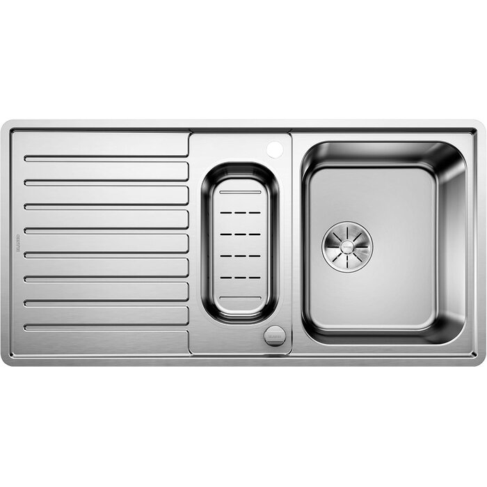 Évier Inox 60cm réversible - 35% de remise