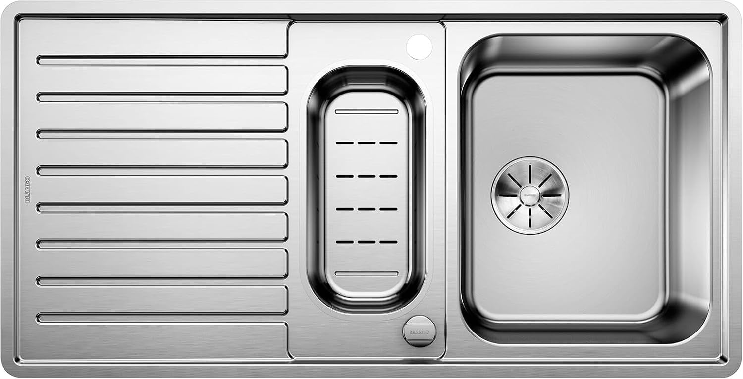 Évier Inox 60cm réversible - 35% de remise
