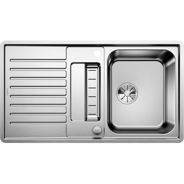 Évier Inox 60cm réversible - 35% de remise