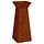 Jardinière sur pied aspect rouille 40x40x100cm - 34% de remise
