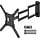 Support mural TV articulé 23-65 pouces bras 946 mm - 34% de remise