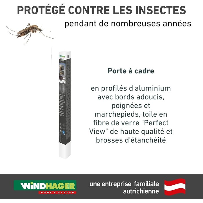 Moustiquaire battante Wit 100x210cm - 34% de remise