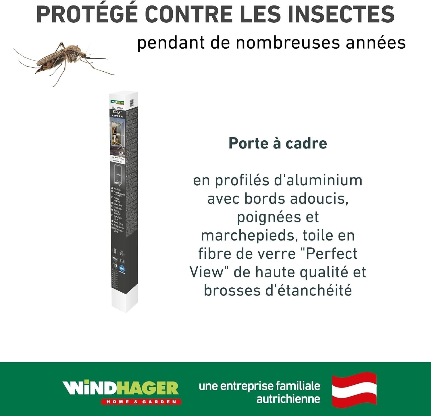 Moustiquaire battante Wit 100x210cm - 34% de remise