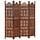 Paravent 4 panneaux en bois de manguier sculpté - 35% de remise