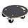 Support à roulettes pour plantes 380 mm - 200 kg - Noir - 31% de remise