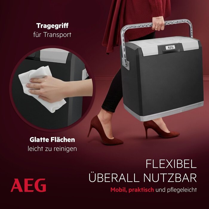 Glacière thermoélectrique 28L 12V/230V noire - 34% de remise