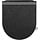 Abattant WC forme D marbre noir - 33% de remise - Fixation rapide