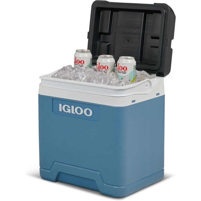 Glacière 27L Bleu Glace - Camping & Loisirs - 32% de remise