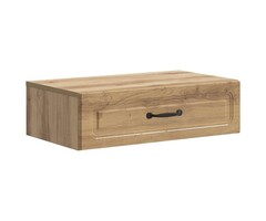 Vidaxl Table d'appoint murale chêne artisanal - 36% de remise