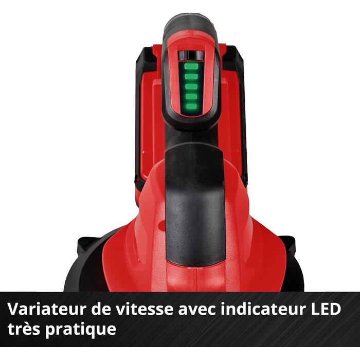 Souffleur sans fil 18V avec batterie 4Ah - 34% de remise