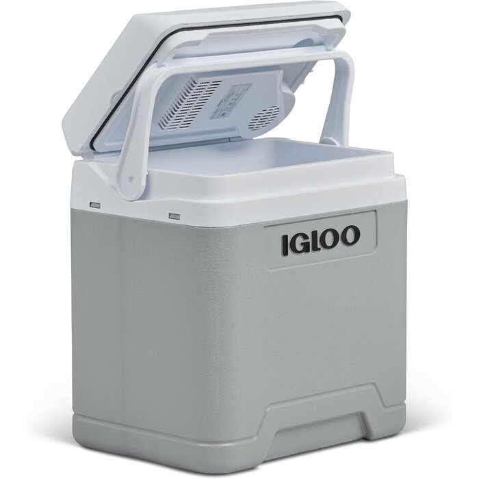 Glacière électrique 27L 12V/230V Gris - 34% de remise