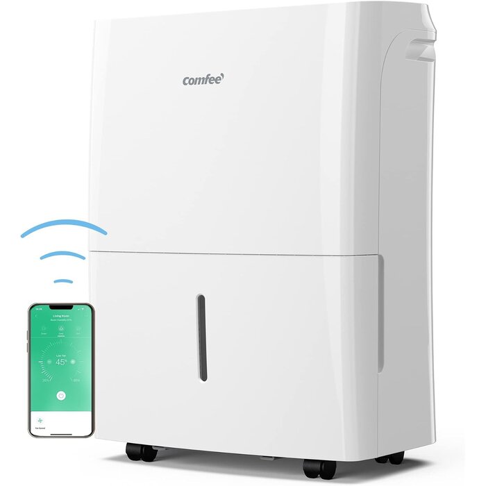 Déshumidificateur intelligent 16L 32m² Wi-Fi - 35% de remise
