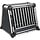 Cage de transport pour chien en aluminium 80x65x66 cm - 35% de remise