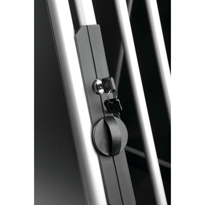 Cage de transport pour chien en aluminium 80x65x66 cm - 35% de remise