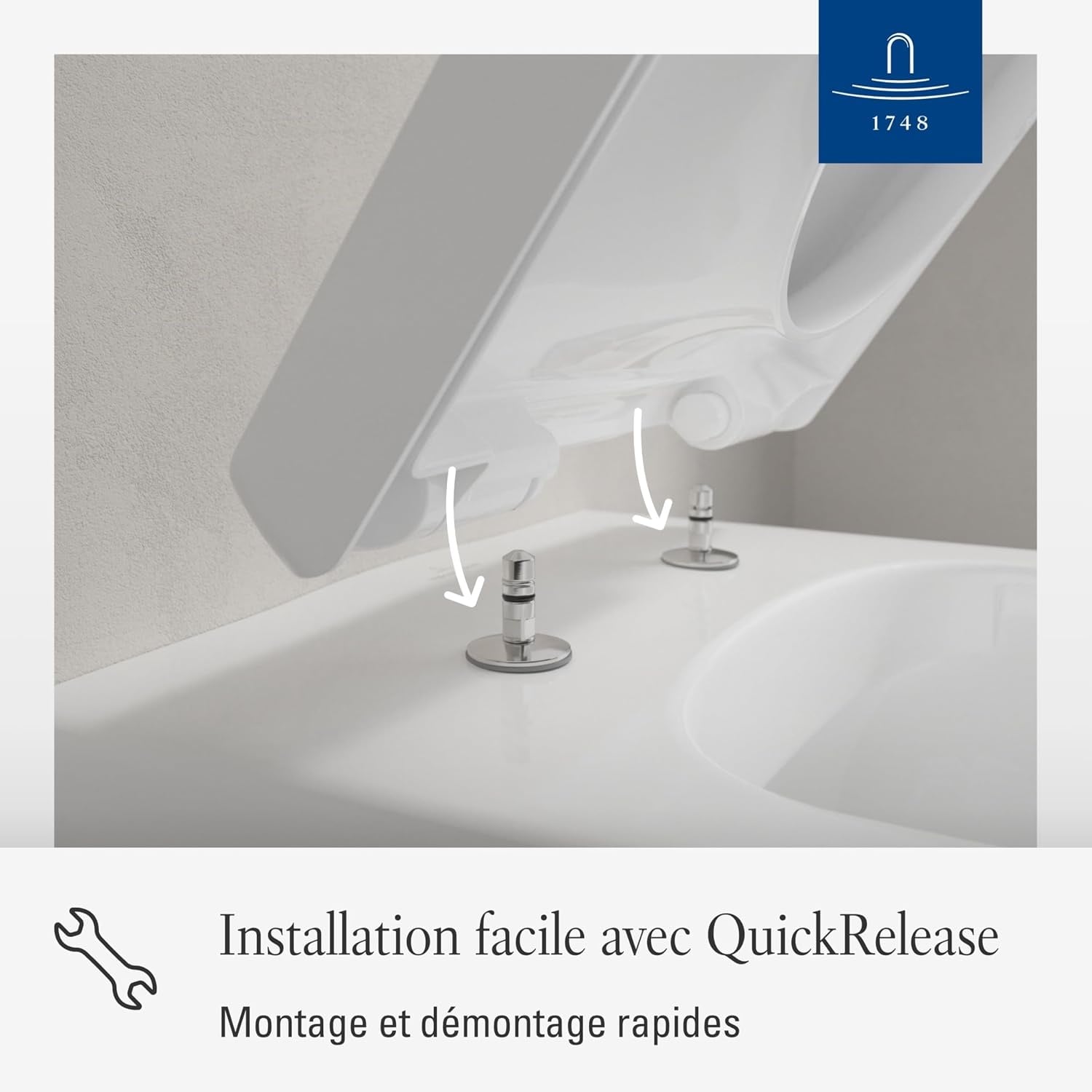 Abattant WC Architectura forme D Duroplast blanc - 34% de remise