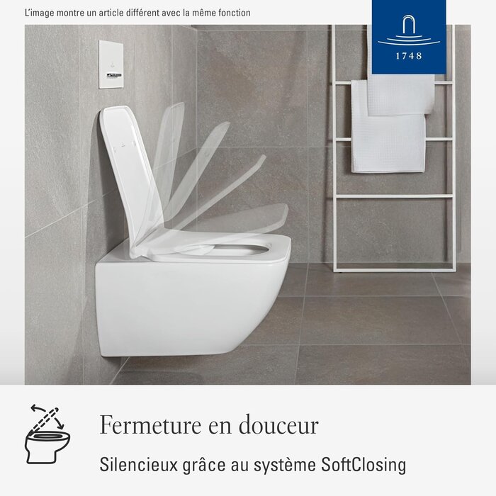 Abattant WC SlimSeat Subway 2.0 - Duroplast - 35% de remise