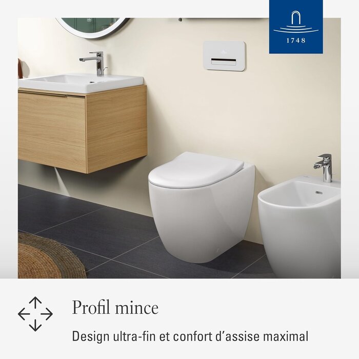 Abattant WC SlimSeat Subway 2.0 - Duroplast - 35% de remise