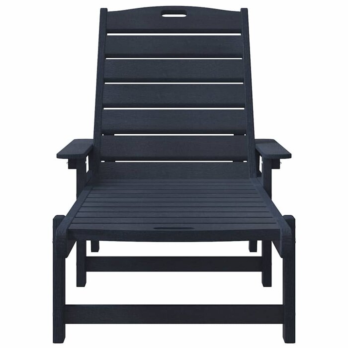 Bain de soleil bleu marine en PEHD - 35% de remise