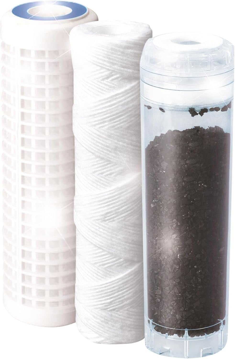 Kit 3 cartouches filtration eau 10 pouces - Déballé - 32% de remise