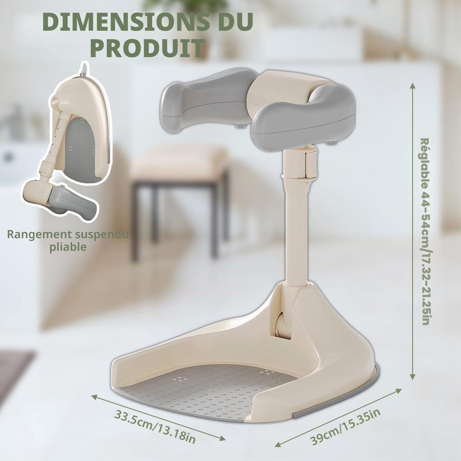 Support de bain ergonomique pour bébé - Gris - 31% de remise