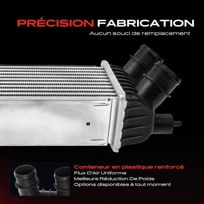 Intercooler pour Expert Jumpy Scudo Expert 1.6L 2.0L Diesel - 33% de remise
