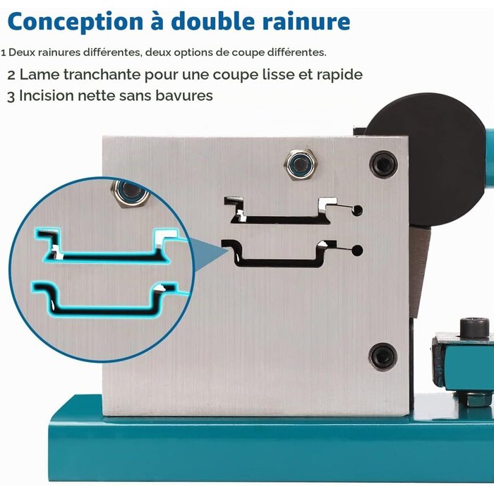 Coupe-rail DIN 35mm avec règle 50cm - 35% de remise