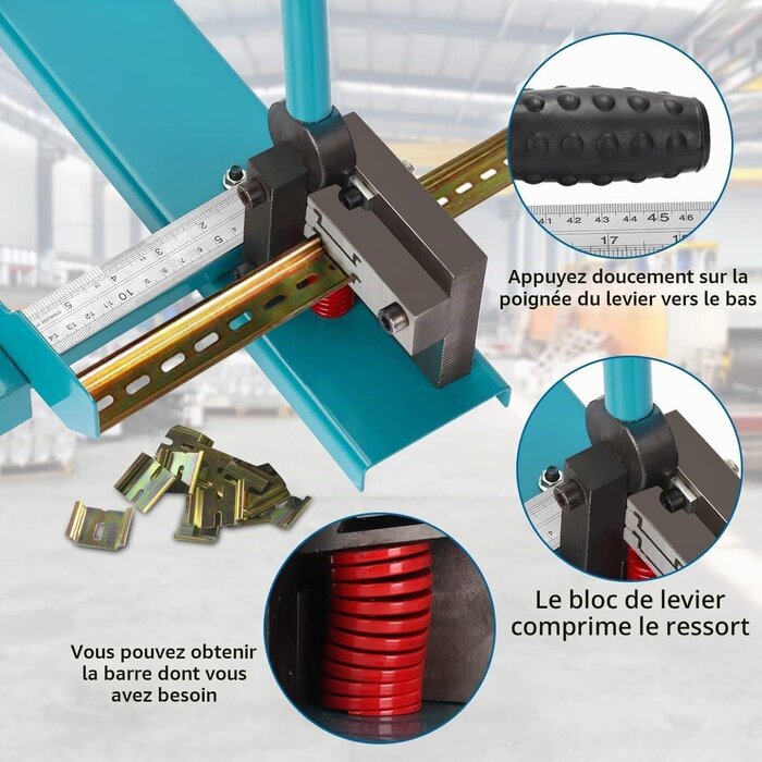 Coupe-rail DIN 35mm avec règle 50cm - 35% de remise