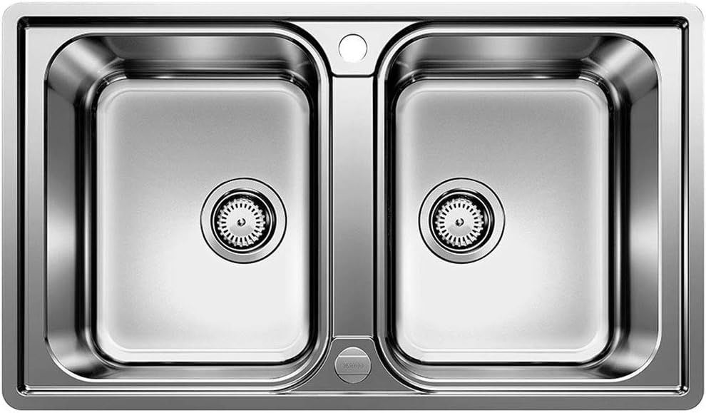 Évier de cuisine XL 60 cm en acier inoxydable - 35% de remise