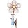 Pluviomètre décoratif aspect rouille 110 cm - 30% de remise