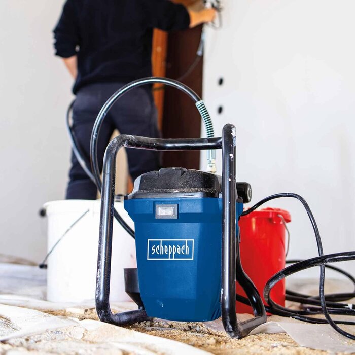 Station de peinture Airless 750W - 207 bar - Noir et bleu - 35% de remise
