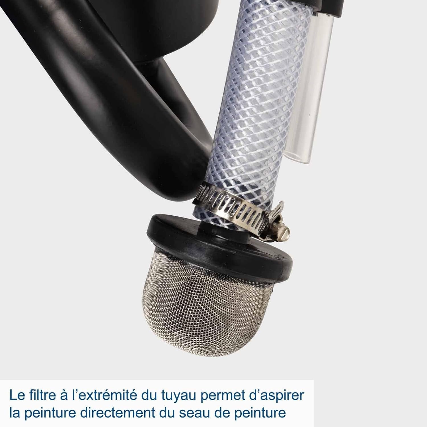 Station de peinture Airless 750W - 207 bar - Noir et bleu - 35% de remise
