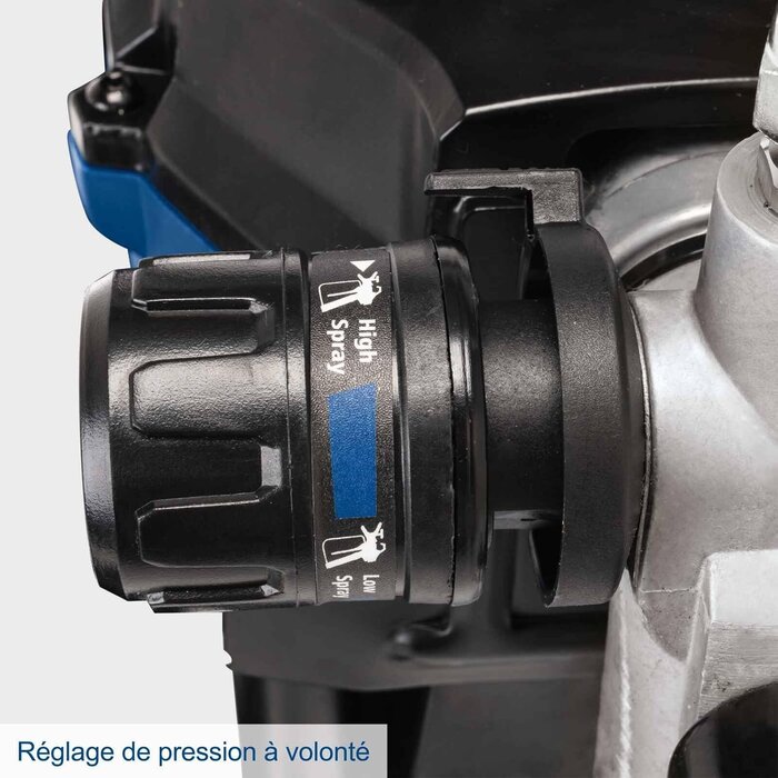 Station de peinture Airless 750W - 207 bar - Noir et bleu - 35% de remise