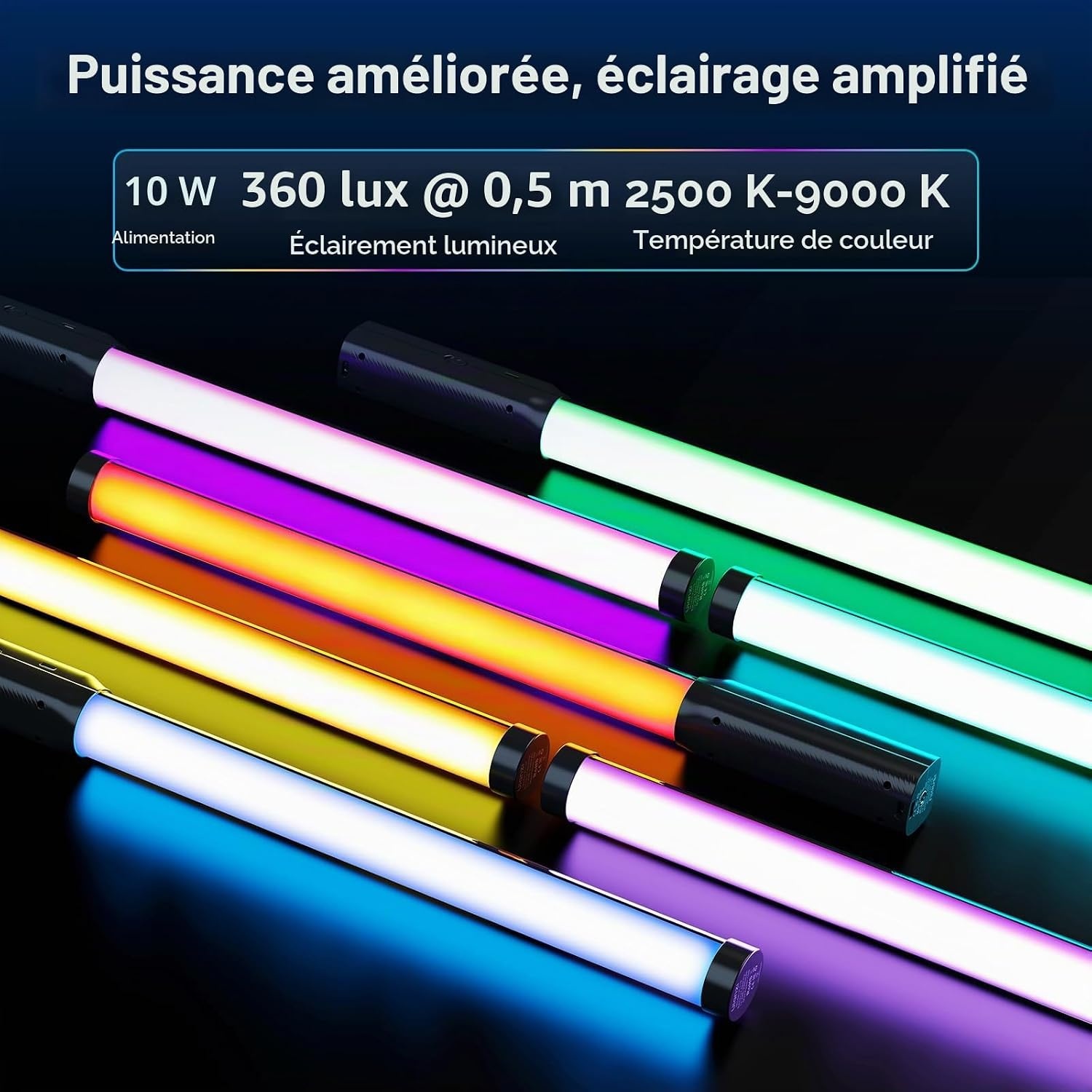 Bâton Lumineux LED pour Vidéo et Photo - 32% de remise