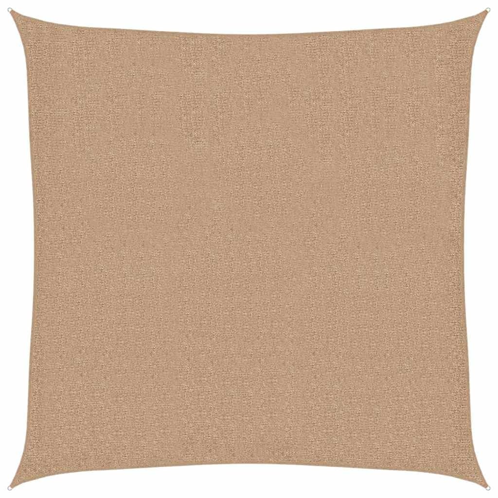 Voile d'ombrage carrée 2x2m taupe - 30% de remise