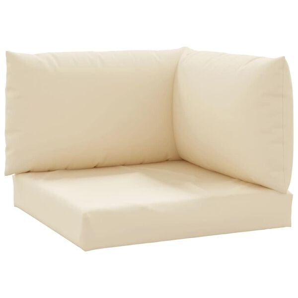Ensemble 3 coussins palette Oxford beige - 33% de remise
