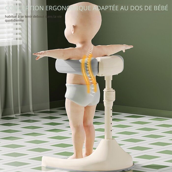 Siège de bain bébé réglable - Gris - 31% de remise