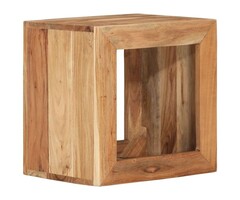 Vidaxl Tabouret en bois massif d'acacia 40x30x40 cm - 46% de remise